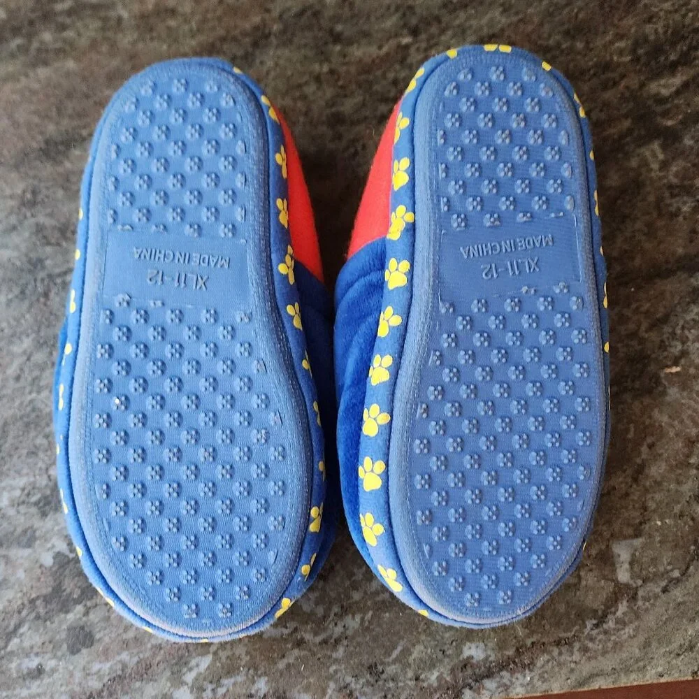 Paw Patrol Kids Slippers Size 11-12